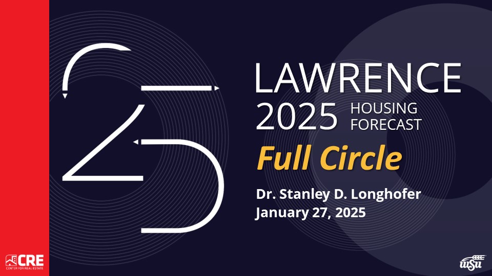 Lawrence Economic Outlook Conference Presentation